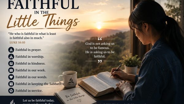 Faithful in the Little Things
